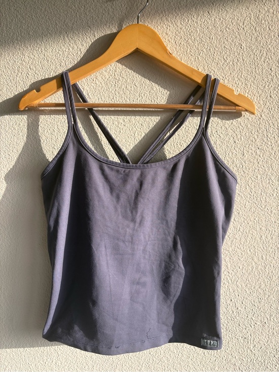 Pezzi Tops - Women’s Double-Strap Camisole in purple Charcoal
